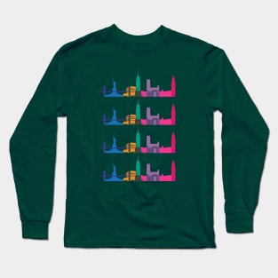 New York Is The Place To See. Color Your Dreams. See What You Envision. Long Sleeve T-Shirt